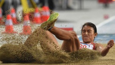 Masih Terlalu Tangguh, Maria Londa Raih Emas Lompat Jauh PON Papua