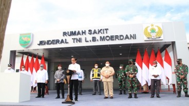 PTPP Bersama Presiden Jokowi Resmikan RS Covid-19 di Papua