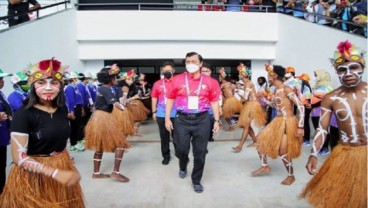 GOR Mimika Sport Complex di Papua Bikin Luhut Senang dan Bangga