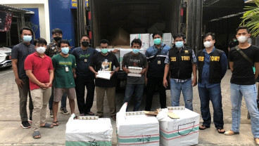 Petugas Gabungan Bea Cukai Kembali Gagalkan Peredaran Jutaan Rokok Ilegal