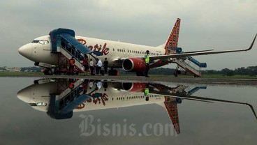 Taxiway Bandara Aji Pranoto Samarinda Amblas, Batik Air Batal Terbang