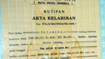 Diberi Nama Sepanjang 19 Kata, Anak di Tuban Kesulitan Dapat Akta Lahir