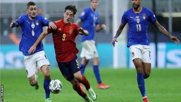 Hasil Nations League, Italia vs Spanyol: Permata Spanyol itu Bernama Gavi