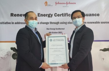 Johnson & Johnson Indonesia Kantongi Sertifikat Energi Terbarukan