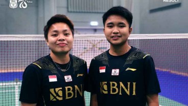 Hasil Uber Cup: Pasangan Apriyani Rahayu/Putri Syaikah Unggul dari Perancis