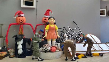 Viral Boneka Squid Game Langgar Aturan di Surabaya, Ini Penjelasannya