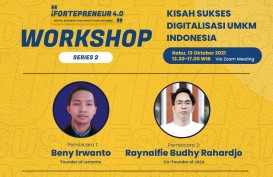 Workshop iFortepreneur 4.0 Series -2 Kisah Sukses Digitalisasi UMKM Indonesia