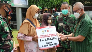 Bantuan Tunai PKL dan Pedagang Warung di Klaten Cair