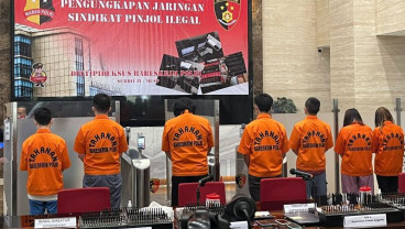 Bareskrim Polri Ringkus 7 Desk Collector Pinjol Ilegal di Jakarta