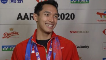 Jonatan Christie: Piala Thomas Ini untuk Rakyat Indonesia