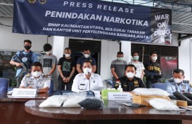 Penyelundupan 4,9Kg Narkotika Berhasil Digagalkan Bea Cukai Tarakan