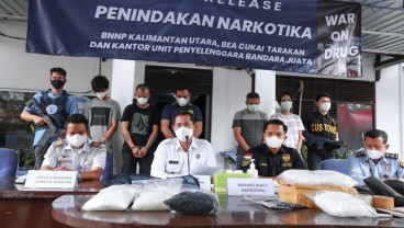 Penyelundupan 4,9Kg Narkotika Berhasil Digagalkan Bea Cukai Tarakan