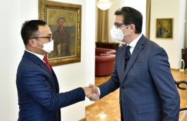 Dubes RI Iwan Bogananta Serahkan Surat Kepercayaan ke Presiden Makedonia Utara