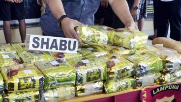 Polisi Bongkar Jaringan Peredaran Narkoba di Lampung, 62 Kg Sabu Diamankan