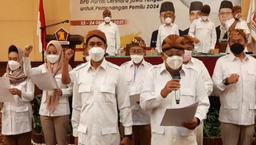 Prabowo Capres 2024 Dideklarasikan Gerindra Jateng