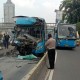 TransJakarta Lakukan Pendampingan ke Korban Kecelakaan di Cawang