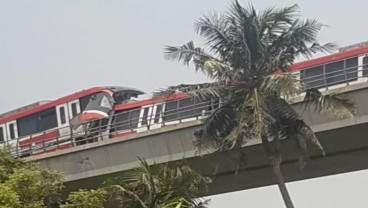 LRT Tabrakan Saat Uji Coba, Tidak Ada Korban Jiwa   