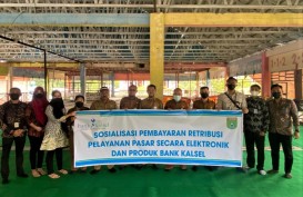 Bank Kalsel Bersama Disdagri Tanbu Sosialisasikan E-Retribusi 