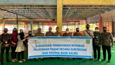 Bank Kalsel Bersama Disdagri Tanbu Sosialisasikan E-Retribusi 