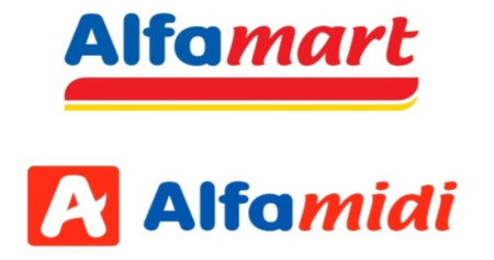 Logo Alfamart dan Alfamidi