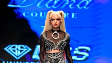 Kolaborasi Diana Couture dan UBS Gold Tampil di Los Angeles Fashion Week 