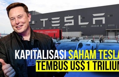 Tesla Kebanjiran Pesanan, Valuasi Saham Meroket!