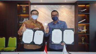 GMF dan Angkasa Pura I Tandatangani Nota Kesepahaman Rencana Kerja Sama Pemanfaatan Lahan Bandara Sultan Hasanuddin Makassar