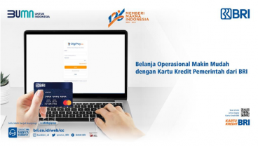 BRI Dukung Optimalisasi Penggunaan Kartu Kredit Pemerintah di Era Digital