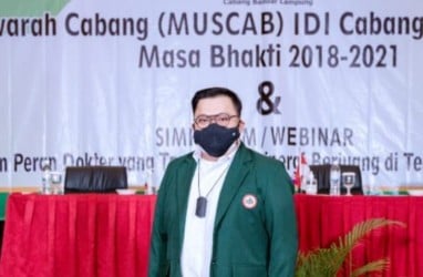 Kasus Covid-19 Melandai, IDI Bandar Lampung Ingatkan Agar Tak Lengah