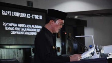 APBD TA 2022 Kota Palembang Turun Jadi Rp3,84 Triliun