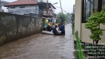 Cipinang Melayu Banjir, Ketinggian Mencapai 50 Sentimeter