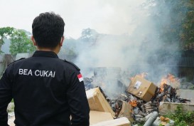 Lindungi Masyarakat, Bea Cukai Musnahkan Lebih Dari 7 Juta Batang Rokok Ilegal