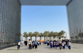 Obat Rindu, Pengunjung dan WNI di Dubai 'Tumplek Blek' di National Day World Expo 2020