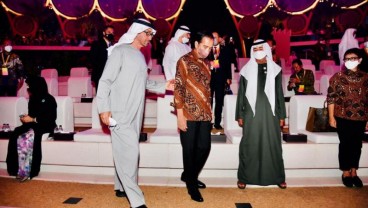 Momen Jokowi Bersama Pangeran MBZ Tinjau Dubai Expo 2021