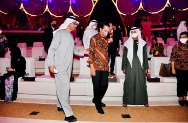 Momen Jokowi Bersama Pangeran MBZ Tinjau Dubai Expo 2021