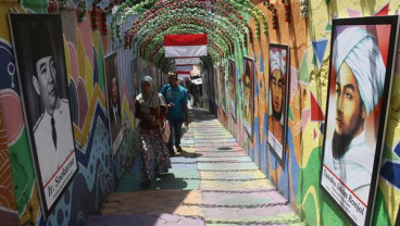 Video Banjir Bandang Terjang Kampung Warna Warni Malang