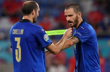 Jadwal Italia vs Swiss: Chiellini Absen, Bonucci dan Barella Siap Main
