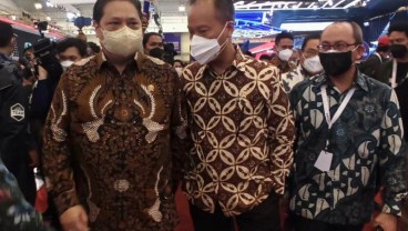 Buka GIIAS 2021, Airlangga: Pak Presiden Tiru Ilmu Otomotif Tekan Covid-19