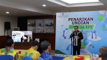 Bank Kalsel Bagikan 39 Unit Sepeda Motor dalam Penarikan Undian Simpeda KPE Tahun 2021
