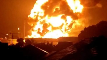 Ini Kesaksian Warga Soal Kilang Tangki Pertamina yang Terbakar