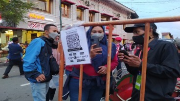 Simulasi Pembatasan Jam Berkunjung di Malioboro, Petugas Kewalahan