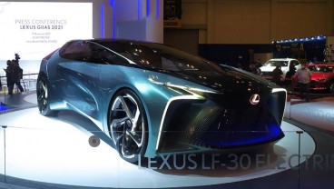 Foto Deretan Mobil Listrik Futuristik di GIIAS 2021