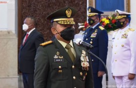 Jabat KSAD, Jokowi Naikkan Pangkat Dudung Abdurachman Jadi Jenderal