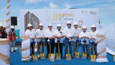 Condominium High End Pertama di Indonesia Timur Topping Off