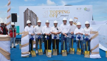 Indonesian Paradise Property (INPP) Lakukan Topping Off Kondominium Mewah Makassar