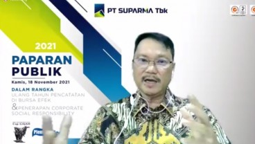 Emiten Kertas Suparma (SPMA) Yakin Lampaui Target Penjualan Rp2,5 Triliun