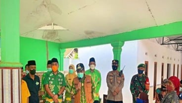 Cakupan Vaksinasi Lansia di Kab. Pasuruan 43,28 Persen