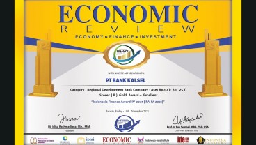 Bank Kalsel Raih Indonesia Finance Award