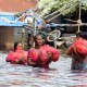 Sudah Sebulan, Banjir di Kabupaten Sintang Belum Surut