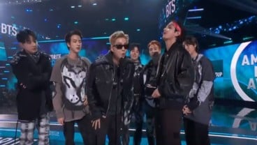 BTS Menangi Grup Terfavorit di American Music Awards 2021